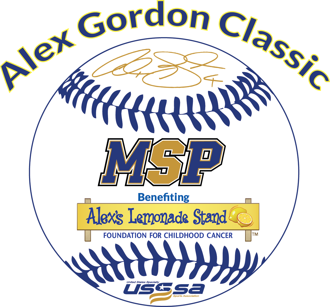 Alex Gordon Baseball Classic Alex's Lemonade Stand Foundation for