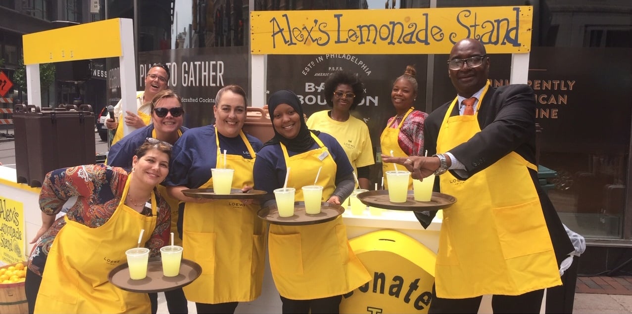 host a lemonade stand at your business
