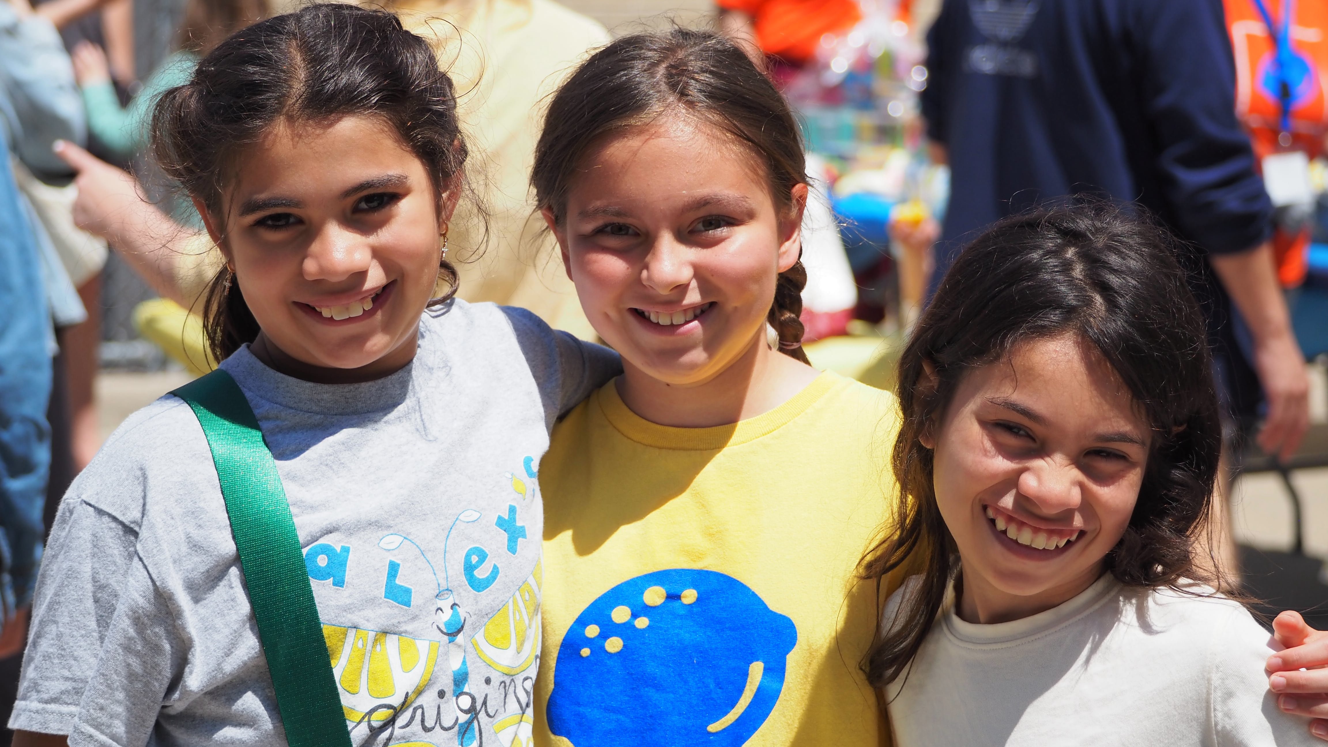 Attendees with Lemonade