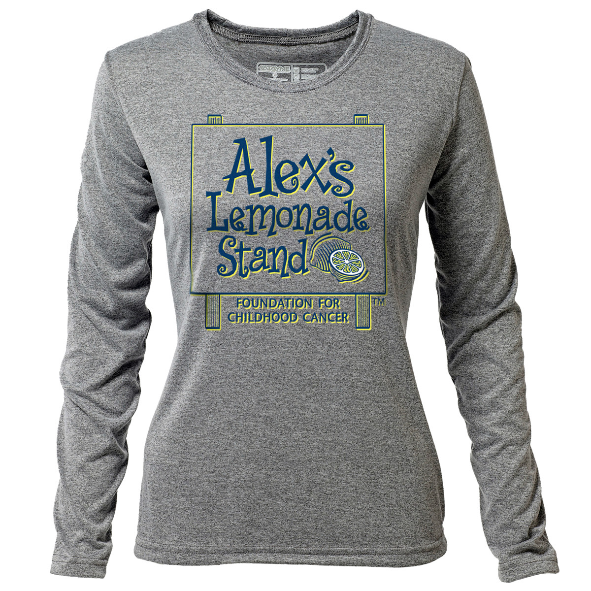 grey long sleeved tshirt