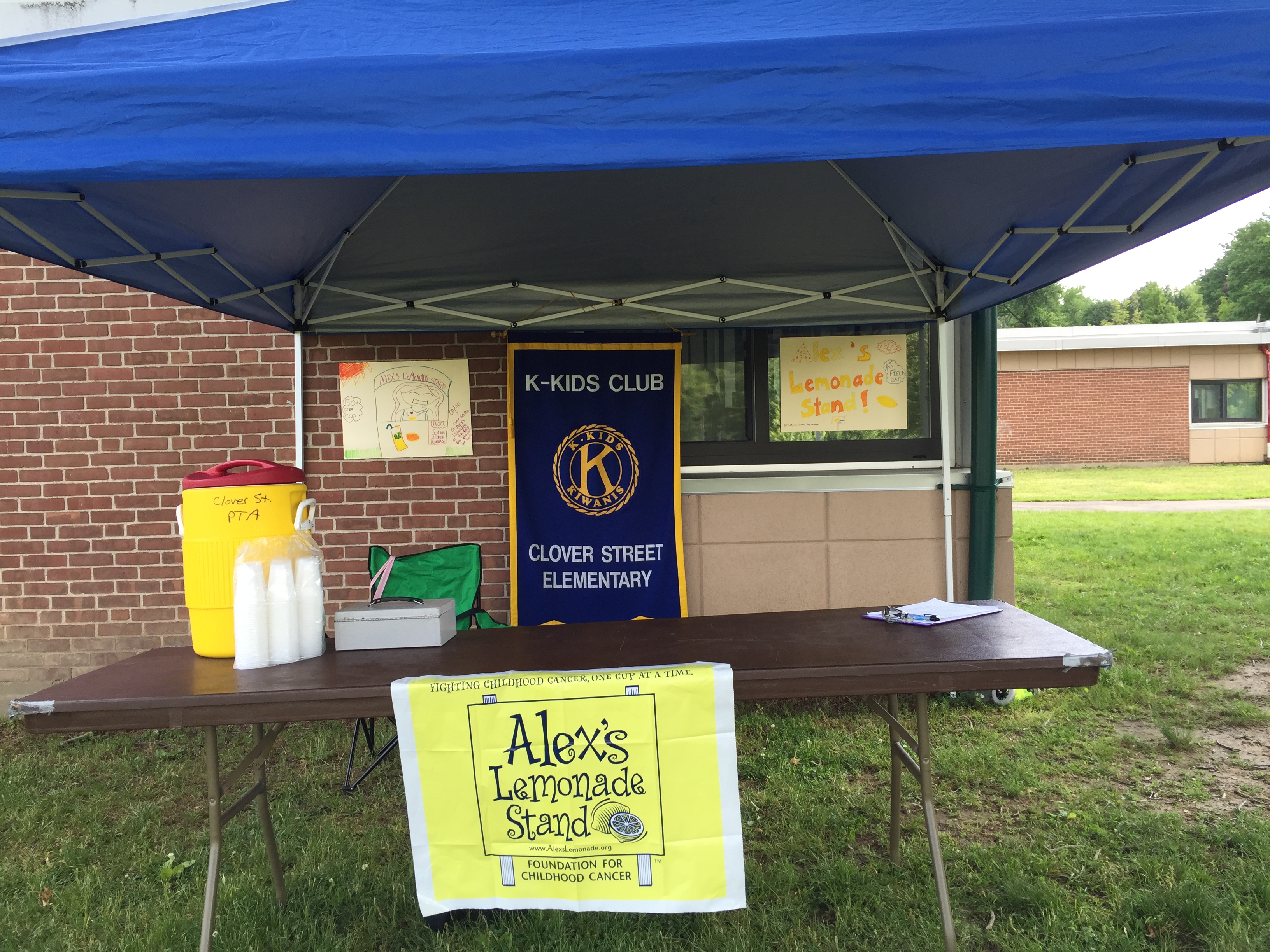 Clover Street School's K-Kids Lemonade Stand | Alex's Lemonade Stand ...