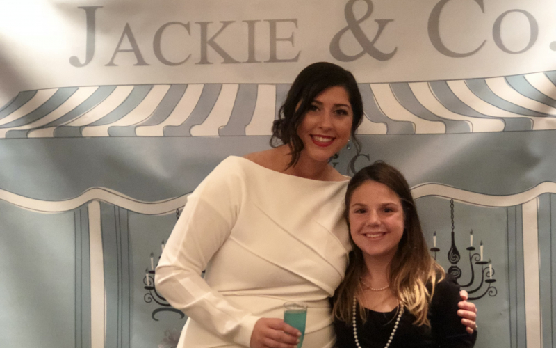“We all need to remind ourselves every day that there are more important things in the world than a pretty white dress, big cake, and the right angles for a perfect wedding portrait. We came together for love in more ways than one that day,” said Jackie, who supported ALSF at her bridal shower. 