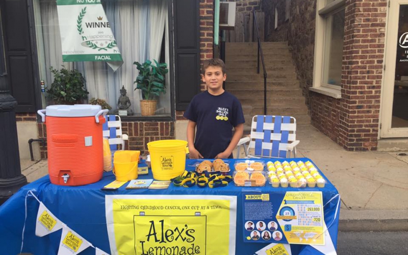 yeezy pop up lemonade stand